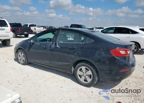 2016 Chevrolet Cruze Ls from USA, damaged, VIN 1G1BC5SM8G7322053